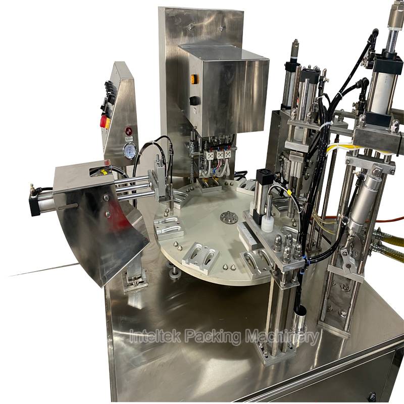 Automatic Rotary Plastic Honey Spoon Filling Sealing Machine